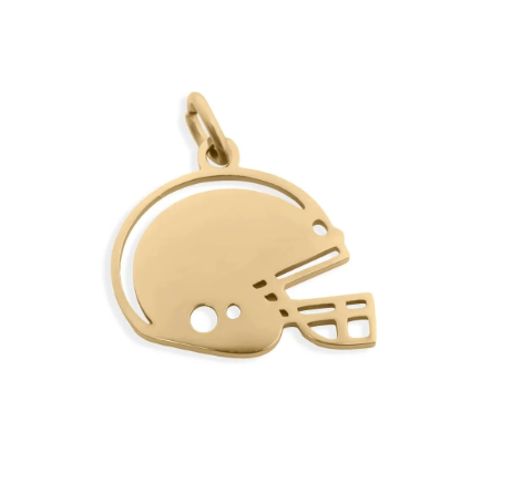 Football Helmet Charm