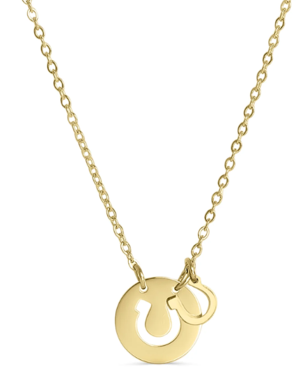 Horseshoe Cut Out Necklace