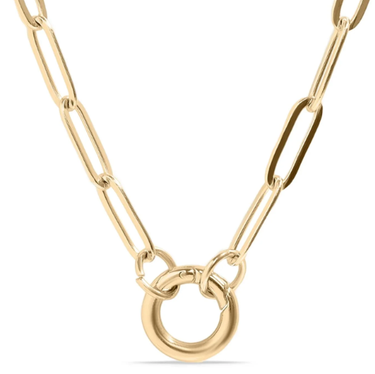 Paperclip Charm Holder - Circle