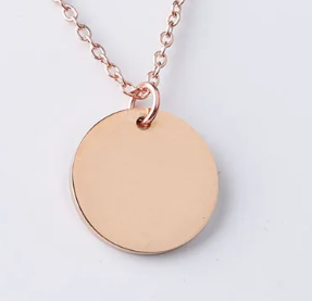 Disc Necklace