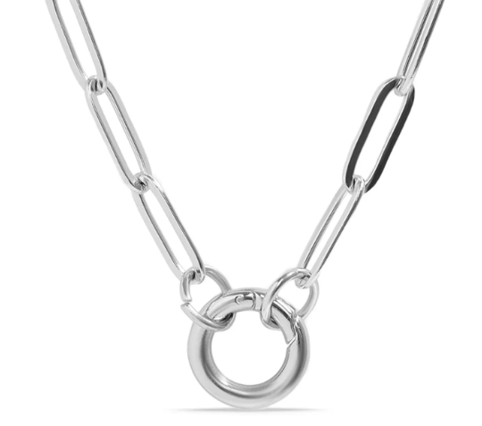 Paperclip Charm Holder - Circle