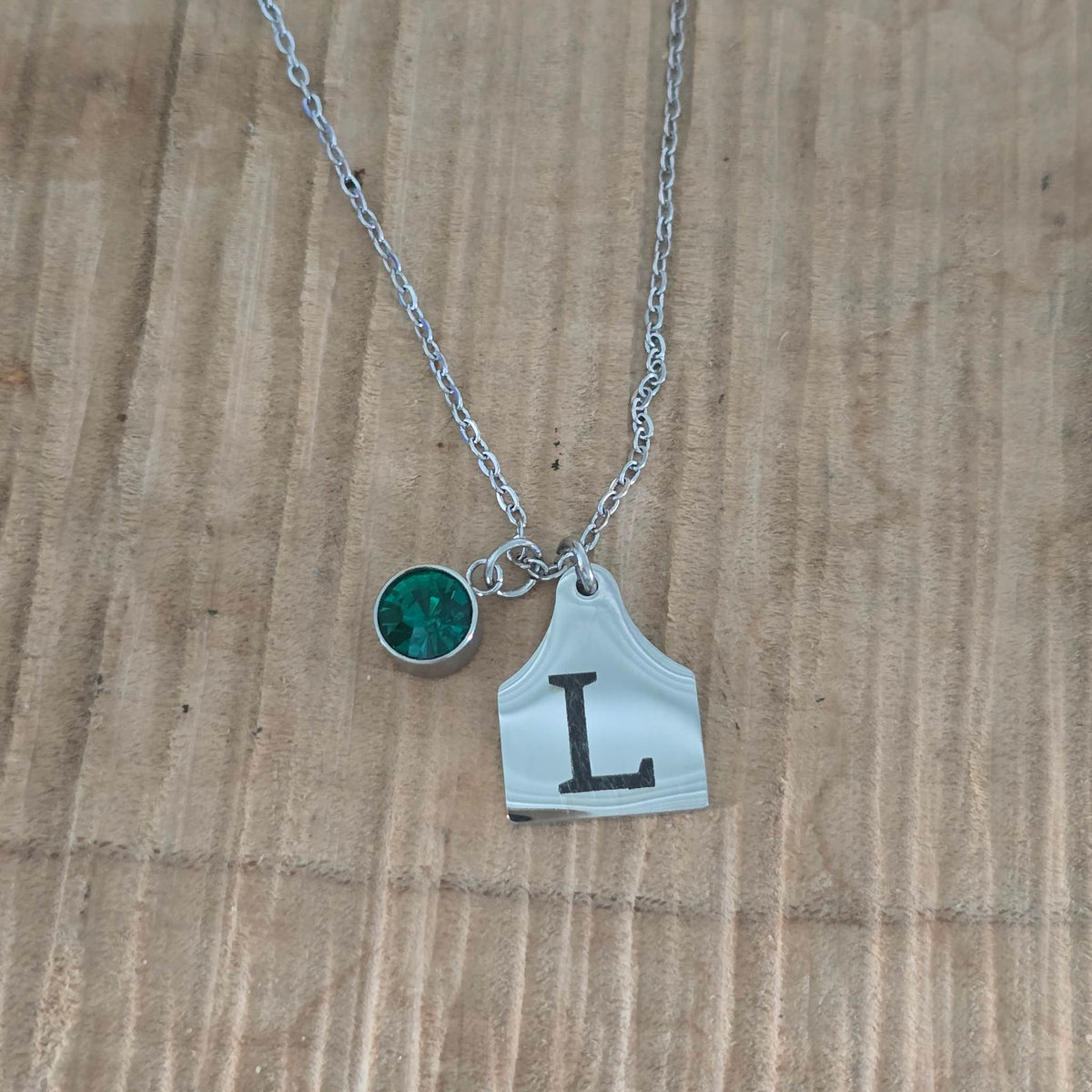 Cow Tag Necklace