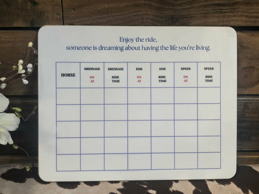Dry Erase Board