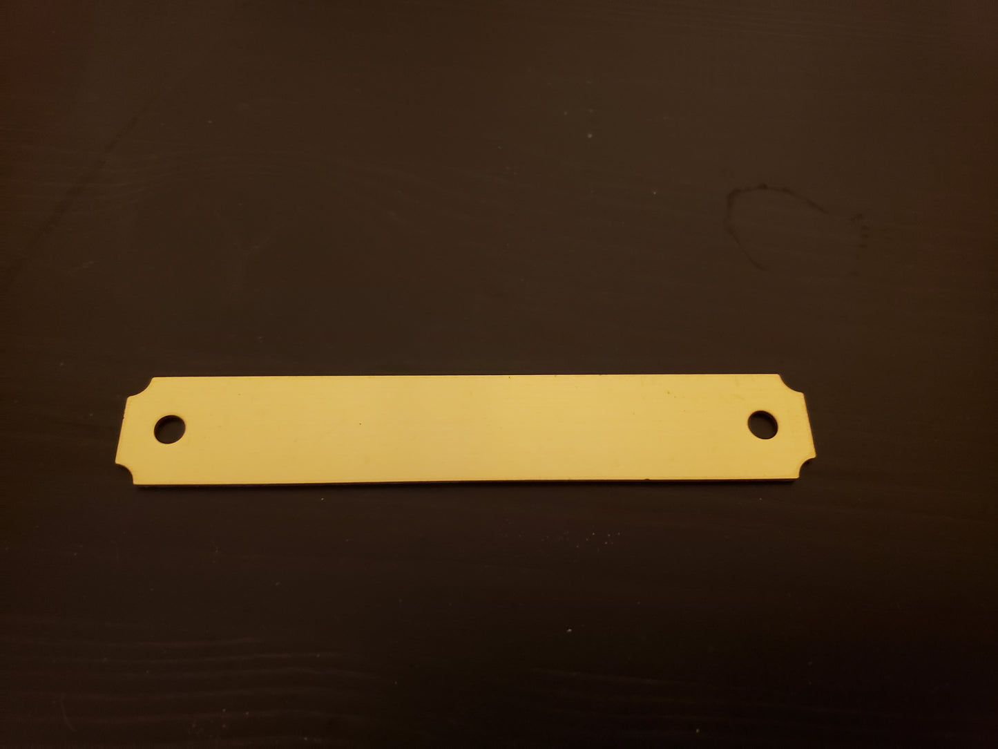 Brass Saddle Plate