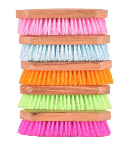 Medium Bristle Brush with Wood Handle