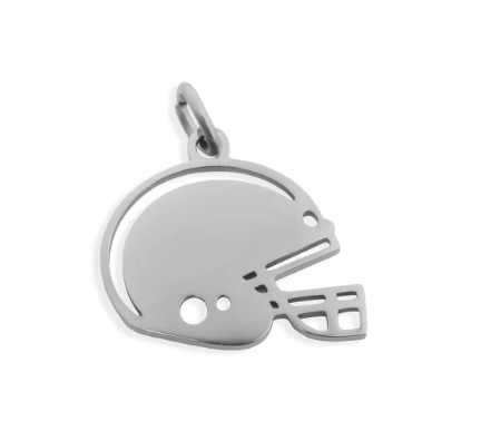 Football Helmet Charm