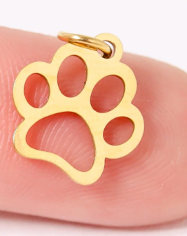 Paw Print Charm