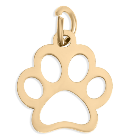 Paw Print Charm