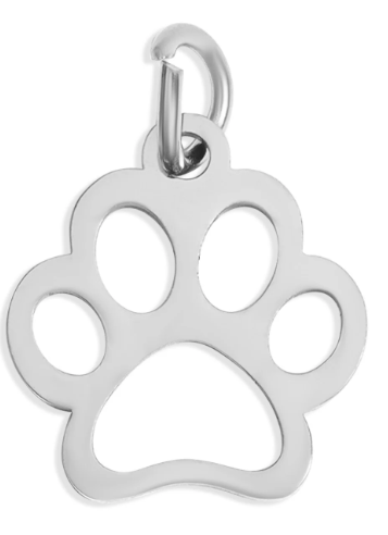 Paw Print Charm