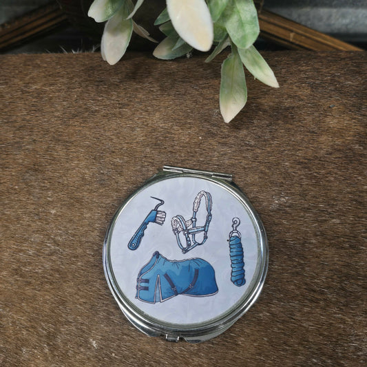 Blue Barn Equipment Compact Mirror