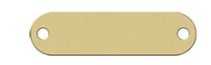 Brass Collar Tag