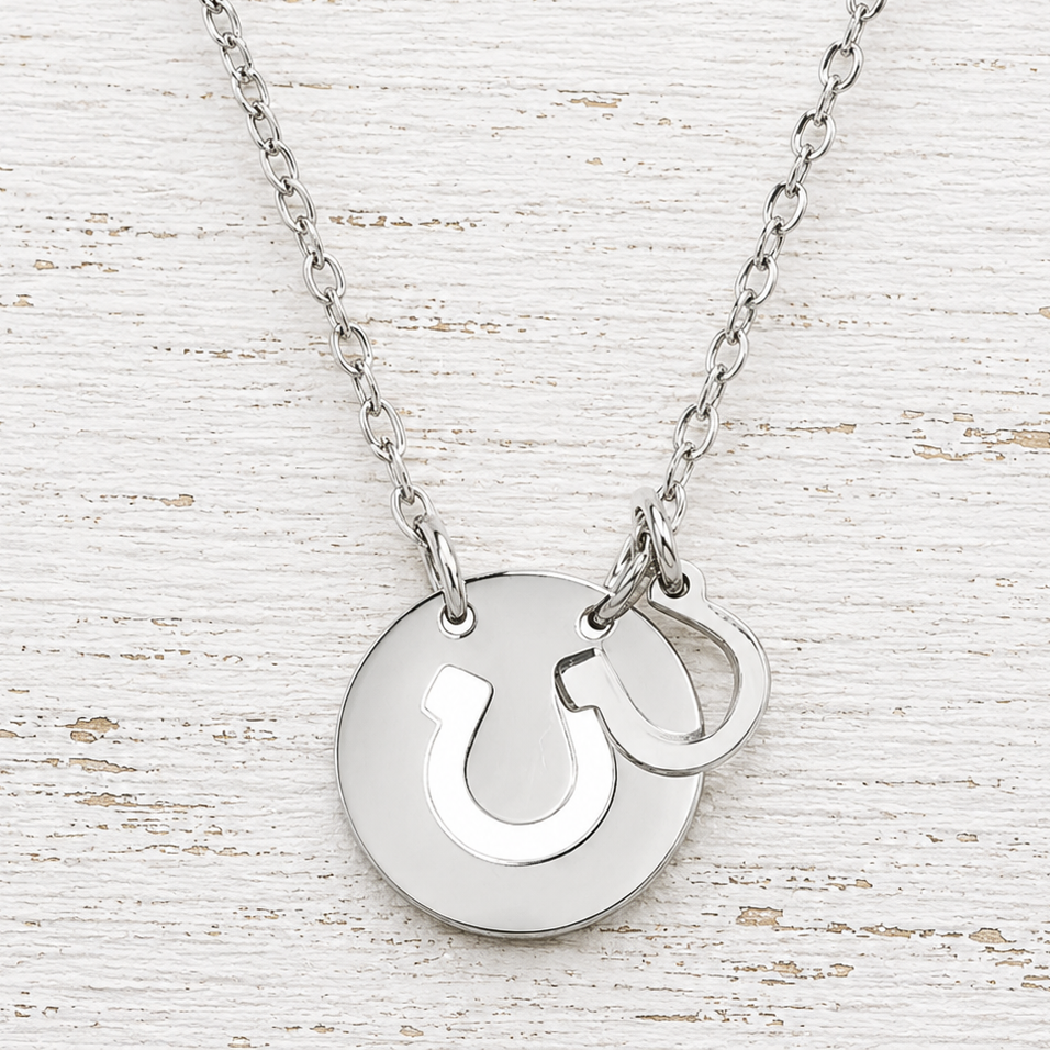 Horseshoe Cut Out Necklace