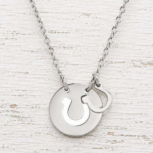 Horseshoe Cut Out Necklace