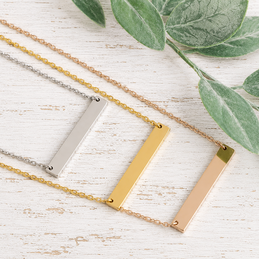 Horizontal Bar Necklace