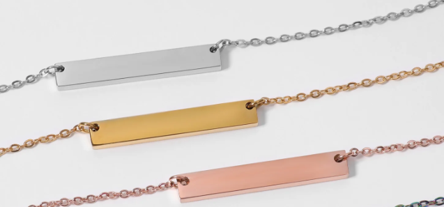 Horizontal Bar Necklace