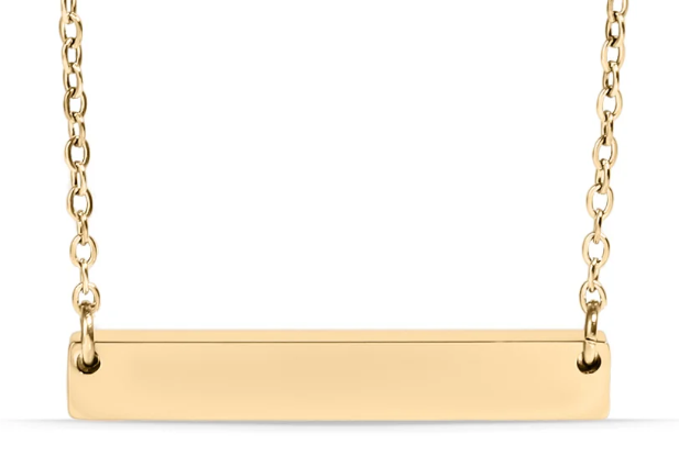 Horizontal Bar Necklace