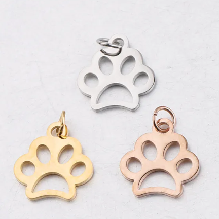 Paw Print Charm