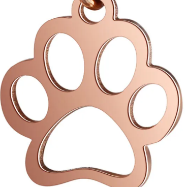 Paw Print Charm