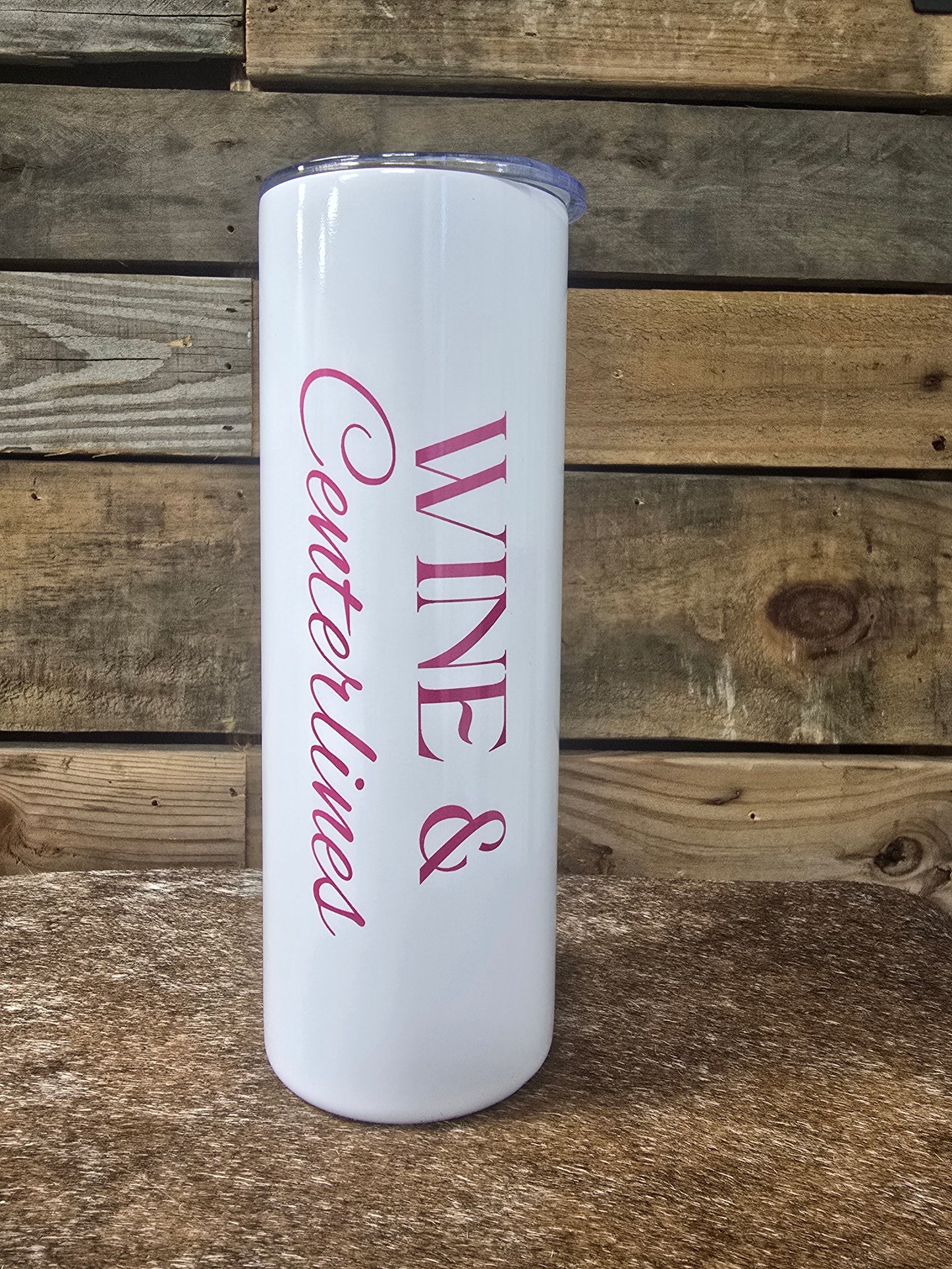 Wine & Centerlines Tumbler
